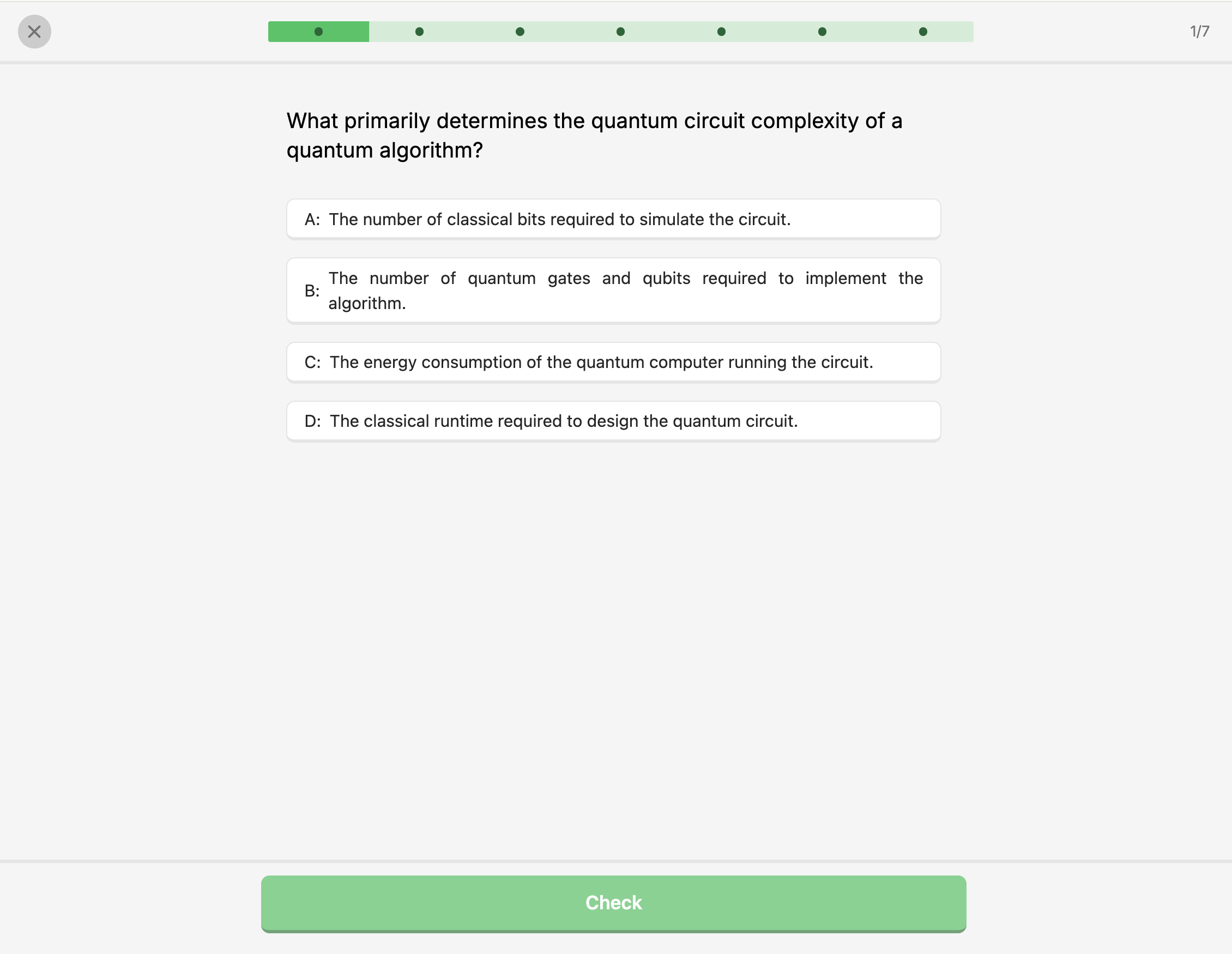 Preps AI quiz practice preview
